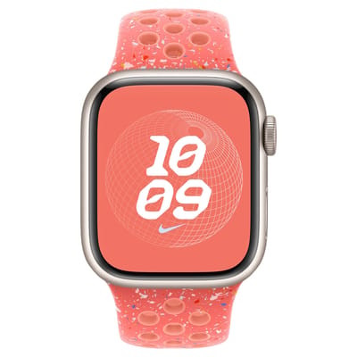 Nike Sport Band voor de Apple Watch | 38/40/41/42 mm - Maat S/M - Magic Ember