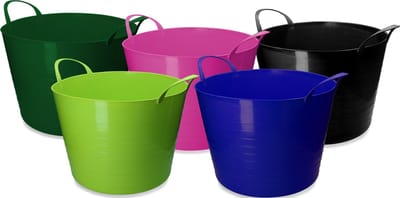 Emmer V-Trug Flexi blauw 65 l