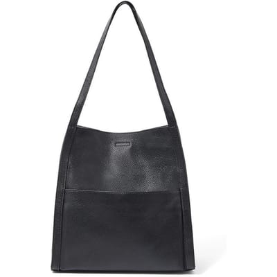 Sac à Main Femme en Cuir Véritable Nouveau Sac Cabas Grande Capacité Sac à Bandoulière Simple Haut de Gamme pour le Quotidien Sac à Main Femme Polyvalent Mode black