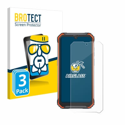 Screenprotector 3 Stuks voor Blackview BV7200 Beschermglas transparant