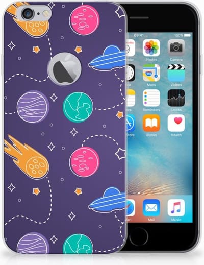 TPU Hoesje voor Apple iPhone 6 Plus | 6s Plus Silicone Back Cover Space