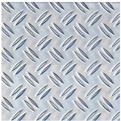 Alberts Structuurplaat - Aluminium - Natuur - Antislip - 200x1000x1,5mm