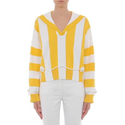 Moschino Knitwear Yellow Größe: 40 | Strickpullover Outlet | Damen | Gelb