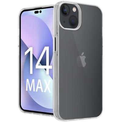 Coverzs Luxe Shock Case geschikt voor iPhone 14 Plus hoesje transparant - Doorzichtig hoesje geschikt voor Apple iPhone 14 Plus - Transparante case beschermhoesje geschikt voor iPhone 14 Plus hoesjes - Transparant