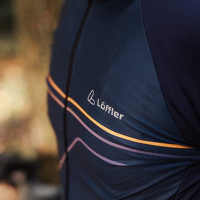 Loeffler wielrenshirt lange mouwen M Bike L/S Jersey Conflux Hotbond® RF - Donker Blauw