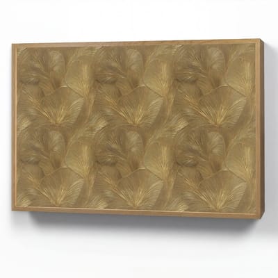 Wandlamp 100x70 cm - Oplaadbaar - Organisch - Lijnen - Goud - Wandlampen binnen woonkamer - Slaapkamer lamp - Decoratieve nachtlamp - Vloerlamp draadloos
