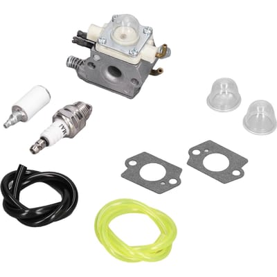 Kit de carburateur pour souffleur de feuilles, ensemble d'outils de remplacement pour carburateur WTA‑33‑1 PB‑250 blanc