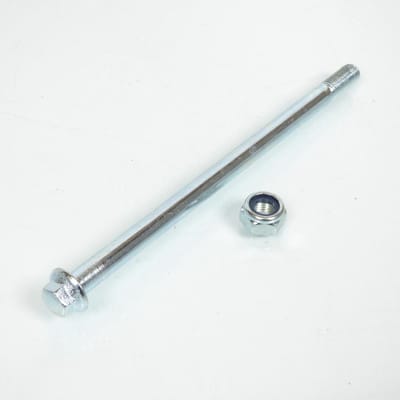 Axe de roue ou de suspension Ø10mm x 180mm pour mobylette M10 Neuf