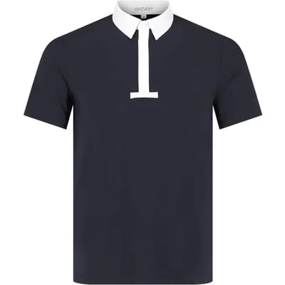Kentucky Horsewear - Show shirt heren classic korte mouwen marine size 46