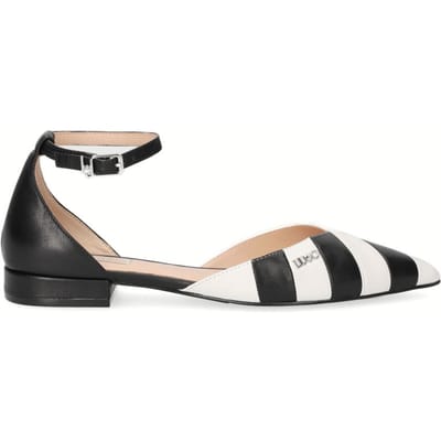 LIU JO Ballerina's Zwart/Wit