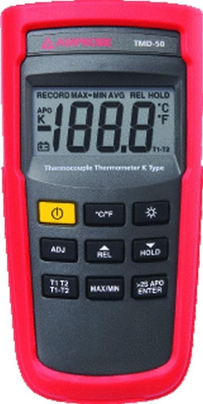 Beha Amprobe TMD-50 Temperatuurmeter -60 - +1350 °C Sensortype K