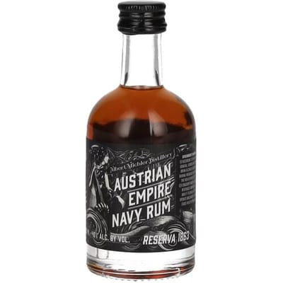 Austrian Empire Navy RESERVA 1863 Rum 40% Vol. 0,05l