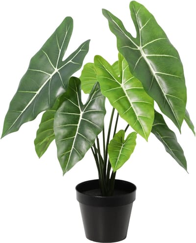 Florafy Kunstplant Alocasia 42cm - Kunstplanten voor binnen - Onderhoudsvrij