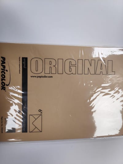 Papicolor Envelop Formaat 156 X 220 Mm Kleur Mosterdgeel