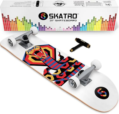 Compleet Skateboard 31 voor Volwassenen en Kinderen - Perfect voor Beginners en Gevorderden