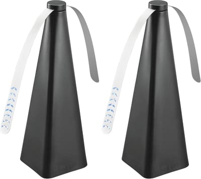 Tafelblad Bug en Fly Deterrent Fan 2 Pack - Zwart