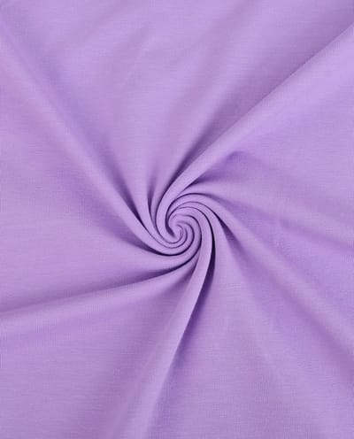 Tricot Stof Uni Licht Lila Paars – Oeko-Tex Jersey Katoen met Stretch – 150 cm Breed – 220 gr/m²