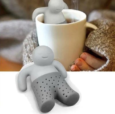 Theefilter Hangende Themannetje I Theezakje I Voor Losse Thee I Thee Infuser I Thee Ei I Theefilter Infuser I Theezeef I Kruidenbol
