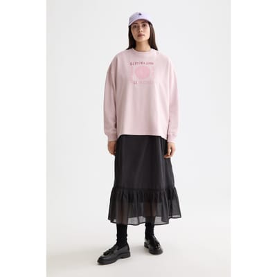 Scotch & Soda Washed Seasonal Oversized Fit Sweatshirt Burnished Lilac Taglia: XS | Maglioni a maglia Outlet | Donna | Viola