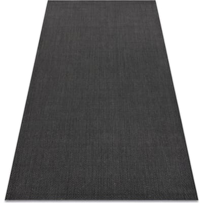 Kleden Rugsx Sisal tapijt SISAL FLAT 48663/090 zwart EFFEN 140x200 cm