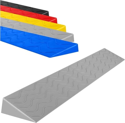 Drempelhelling Rubber voor Rolstoel en Scooter - Antislip Opritten voor Stoep en Deuren