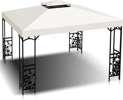 Paviljoen Dak - Tenthoes - Feest Tent - Dubbel Laags Dak - 3 x 3 Meter - Beige