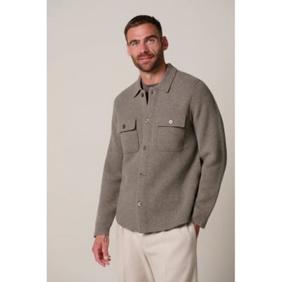 Profuomo Ppxf30006d overshirt full button purple