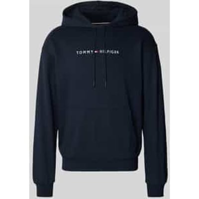 Regular fit hoodie van katoenmix