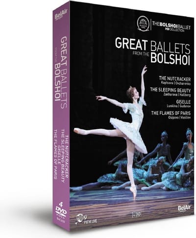 Bolshoi Theatre - Great Ballets From The Bolshoi (4 DVD)