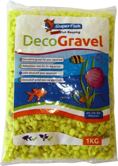 Superfish deco grind neon geel 1 kg