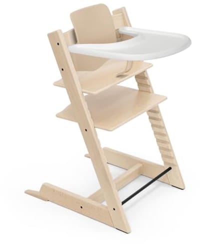 Ergonomische en Verstelbare Kinderstoel voor Baby's 6-36 Maanden - Inclusief Dienblad en Baby Set