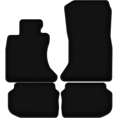 BASIC zwarte veloursmatten voor: BMW 5 F11 xDrive stationwagen, touring (2010-2013)