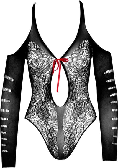 Open Off-Shoulder Body met Strik