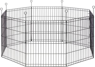 Beeztees Premium Vihar konijnenren XL - Knaagdierenren - 8 Panelen - Paneel 60x70 cm - Dia 155 cm