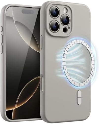 Magnetisch Siliconen Hoesje voor iPhone 16 Pro 6,3-Inch