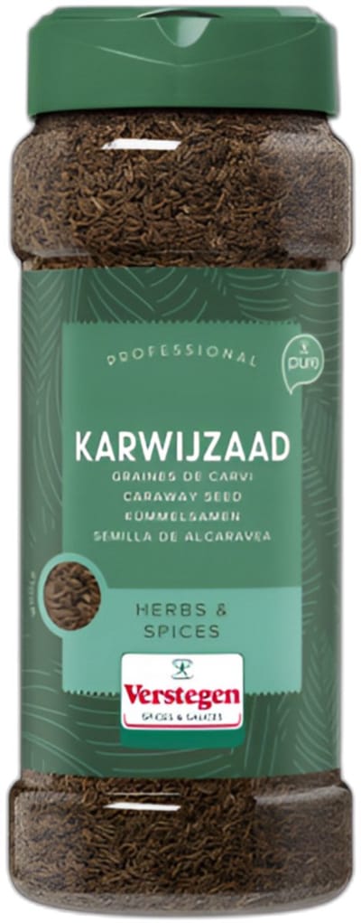 Verstegen - Karwijzaad heel - Pure - Strooibus medium - Kruiden & specerijen - 240g