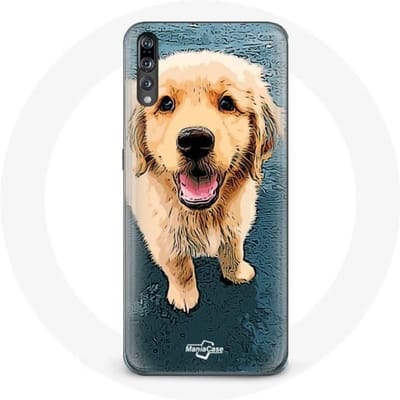 Coque pour Huawei P20 Golden retriever Chiot