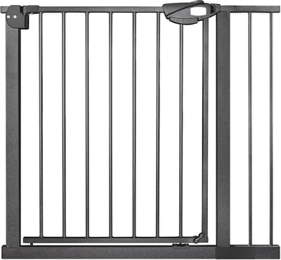 Deurbeschermingsrooster - Traphekje Kinderen - Veilige Doorgang - Automatische Sluiting - 85-95 cm - Zwart