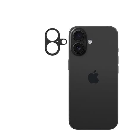 Mobilize Screenprotector geschikt voor Apple iPhone 17 Glazen | Mobilize Camera Protector - Case Friendly - Zwart