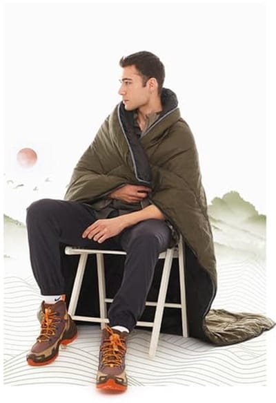 Premium Dekenslaapzak 70x190 cm voor Volwassenen - Ideaal voor Camping en Reizen