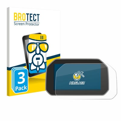 Screenprotector 3 Stuks voor BMW R 1250 RS 2019 Connectivity TFT 6.5" Beschermglas transparant