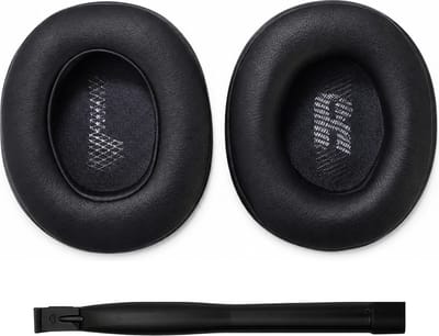Set Oorkussens voor JBL Koptelefoon - Live 500BT Oorkussen - Live 500BT - Kunstleer met Traagschuim - Zwart
