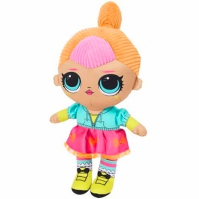 Neon Q.T. - L.O.L. Surprise! Pluche Knuffel 36 cm - LOL Surprise Plush Toy - Speelgoed Knuffels Meisjes - Lol Suprise Plush Toy - Poppen Baby Meiden