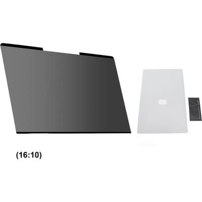 Filtre de Confidentialité Magnétique pour Ordinateur Portable 13,3 Pouces Amovible Anti-Reflets Protecteur pour Moniteur d'Ordinateur 16:10 16:10 white