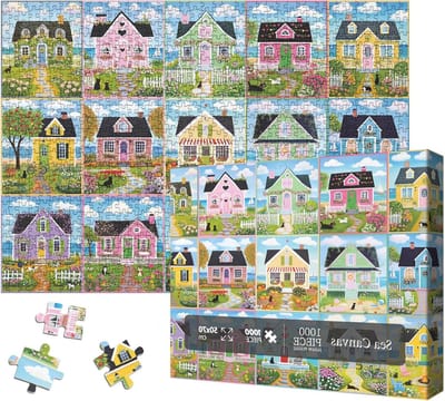 Landschap Puzzel - Legpuzzel Volwassenen - Ontspanning Thuis - HD Poster Inclusief - 70x50cm - Zee Canvas