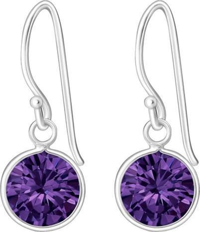 Montebello Oorbellen Aagje Ameth - 925 Zilver E-Coating - ∅8mm - 22mm