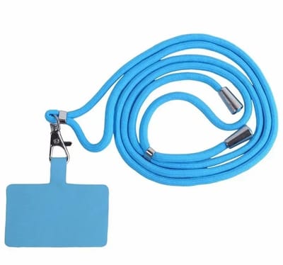 Actie4you® - Verstelbare Telefoon Ketting - Koord voor Telefoon - Universele Telefoonkoord – Blauw