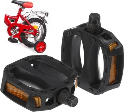 Kinderfiets Pedalen - Fietsplatform - Comfortabel Fietsen - Lichtgewicht Kunststof - 9 x 6.8 x 2.5 cm - Violet