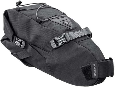 Fietstas Zadeltas - Bikepacking Tas - Fietsen Opbergen - Lichtgewicht Materiaal - 6 Liter - Zwart