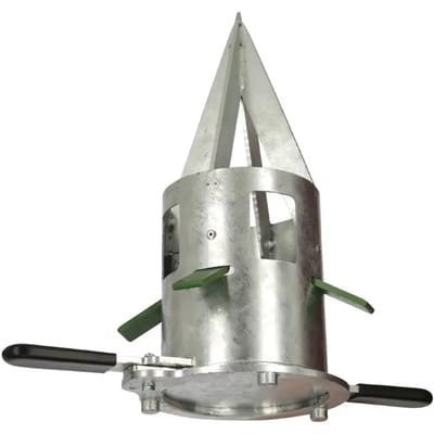 Metalen afvoerapparaat voor fokaccessoires Kerbl BigBag